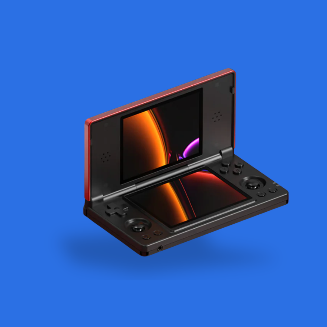 Anbernic RG DS Black and Crimson Red